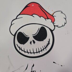 Jack Skellington Inspired Christmas Ornament – 3D Printed PLA – Holiday Tree Dec